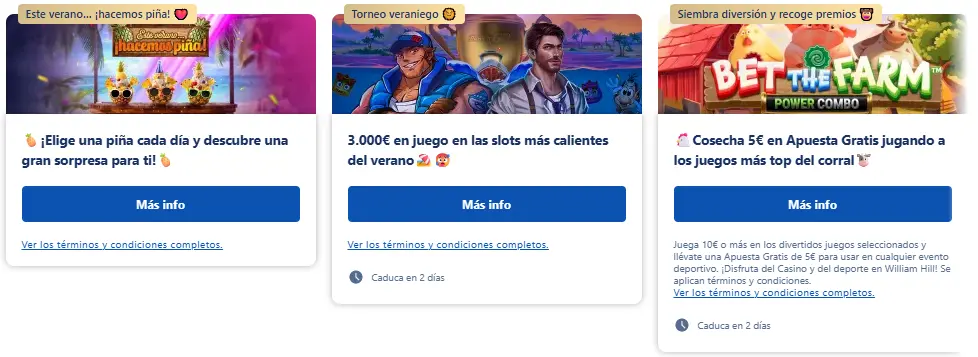William Hill el mejor bono de bienvenida