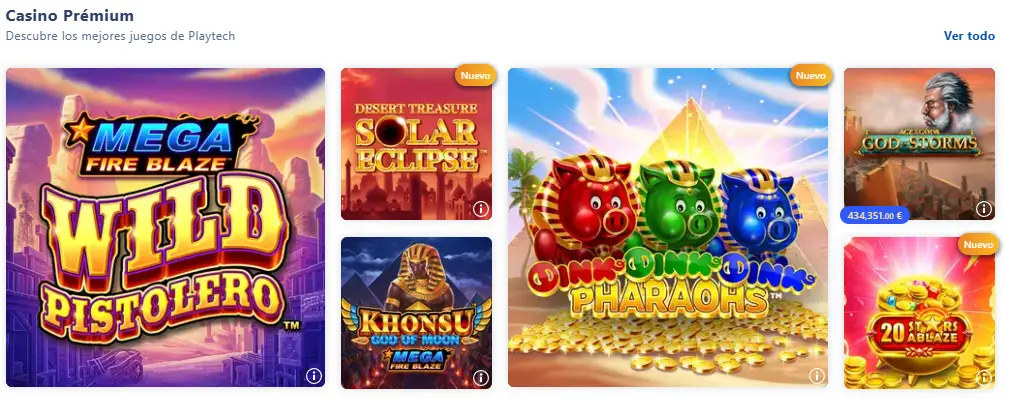 originales de casino William Hill